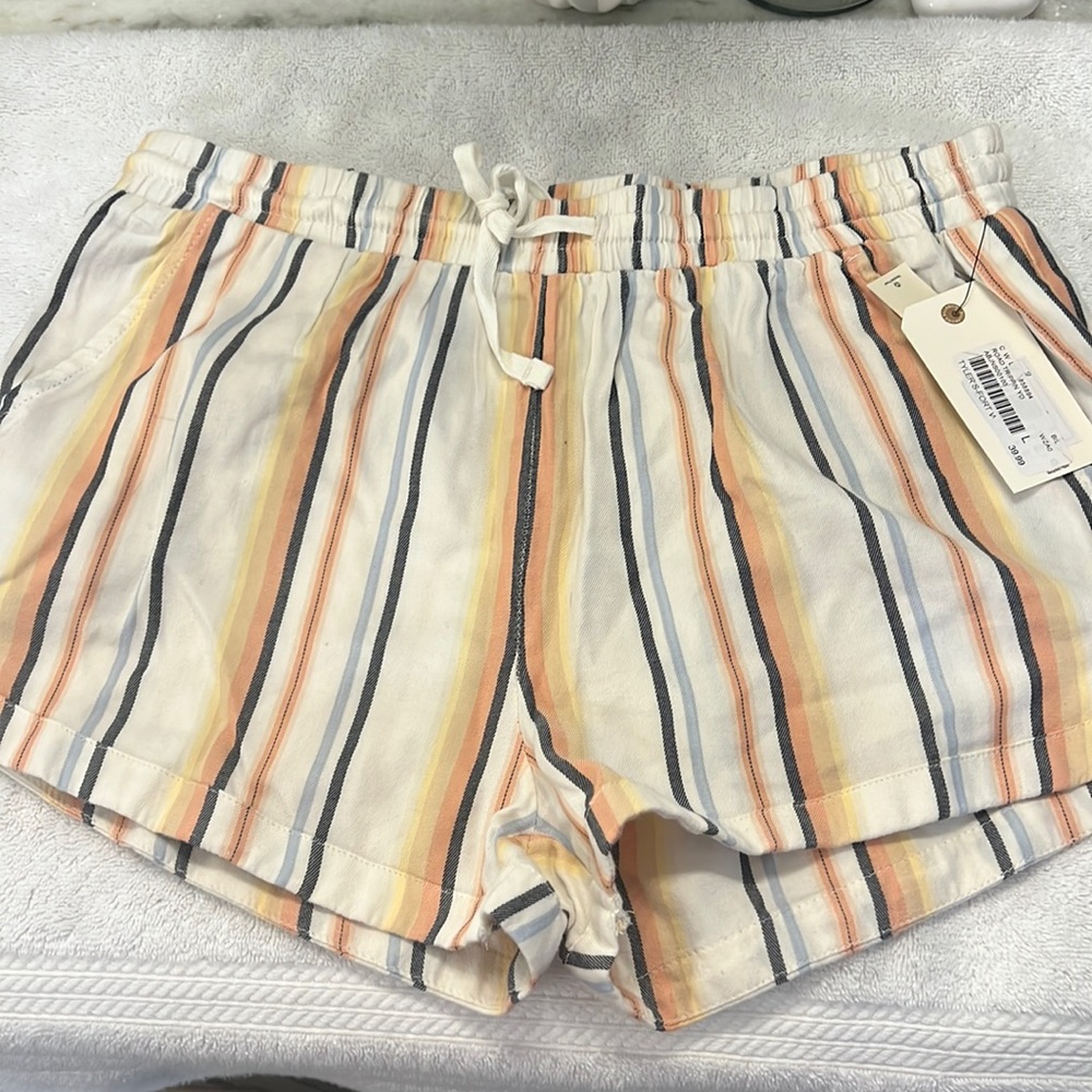 Billabong women’s shorts, size large, multicolor BRAND NEW!